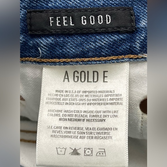 Agolde Feel Good High Rise Button Fly Jeans - Picture 10 of 15